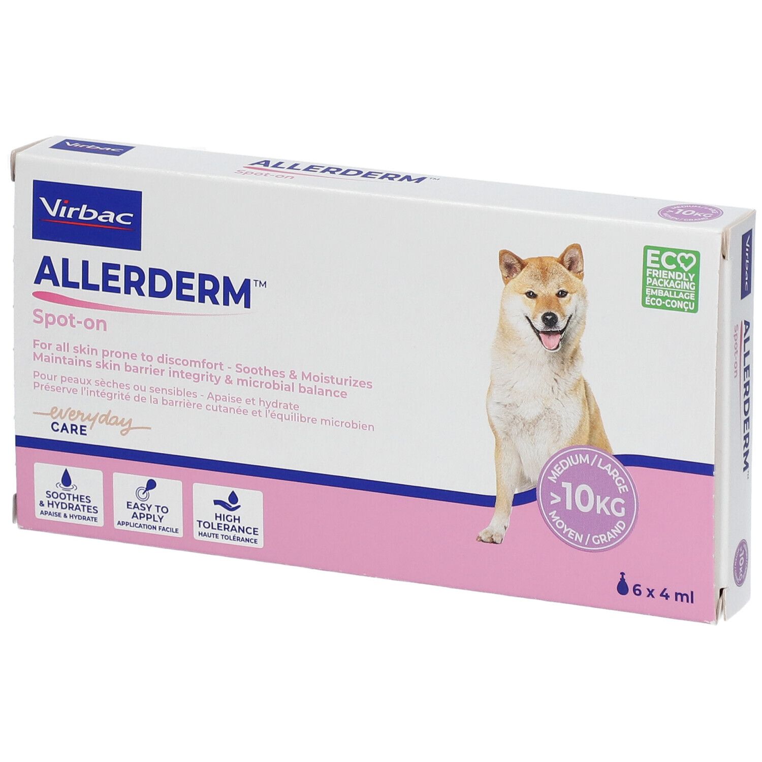 allerderm® Spot ON mittelgroße und große Hunde über 10 kg 6x4 ml Ampullen