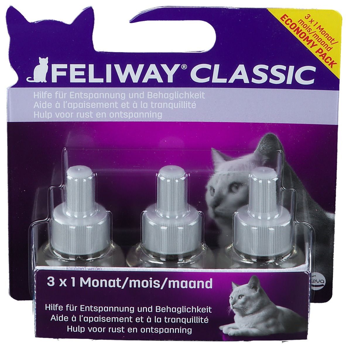 Feliway® Classic 3X48 ml Flüssigkeit