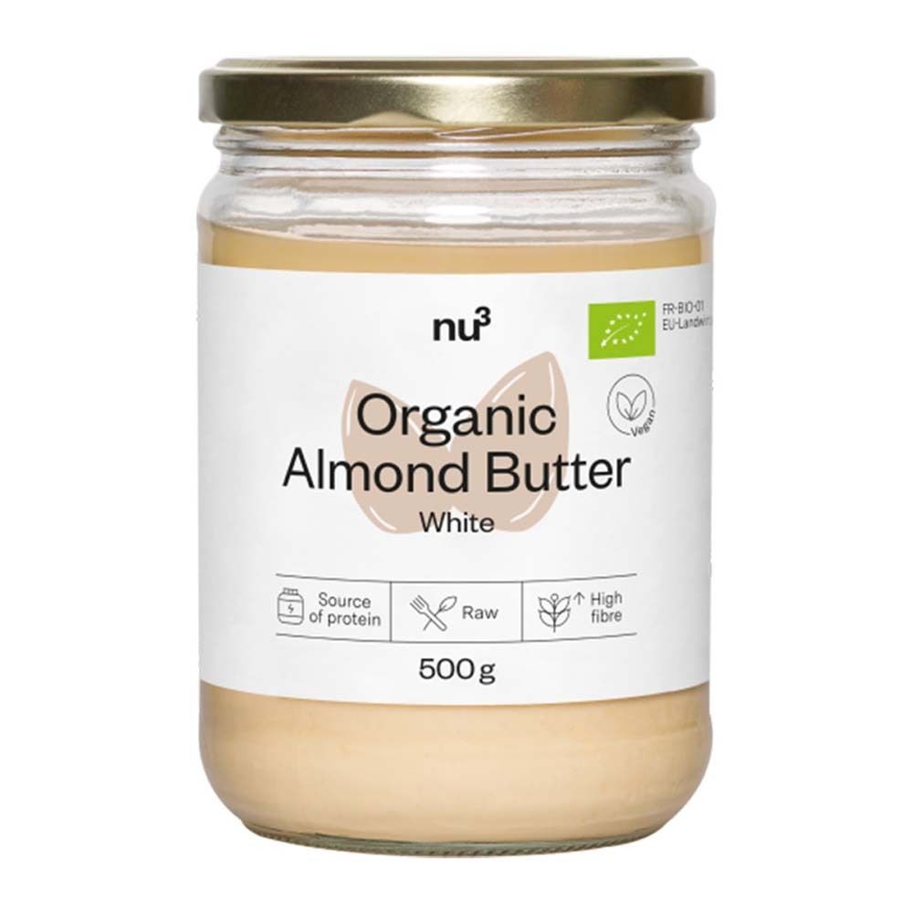 Bio Mandelmus, weiß 500 g Paste