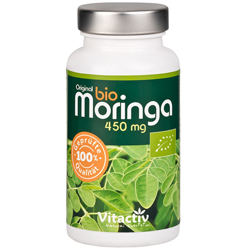 Vitactiv Bio Moringa 450 mg 90 St Kapseln