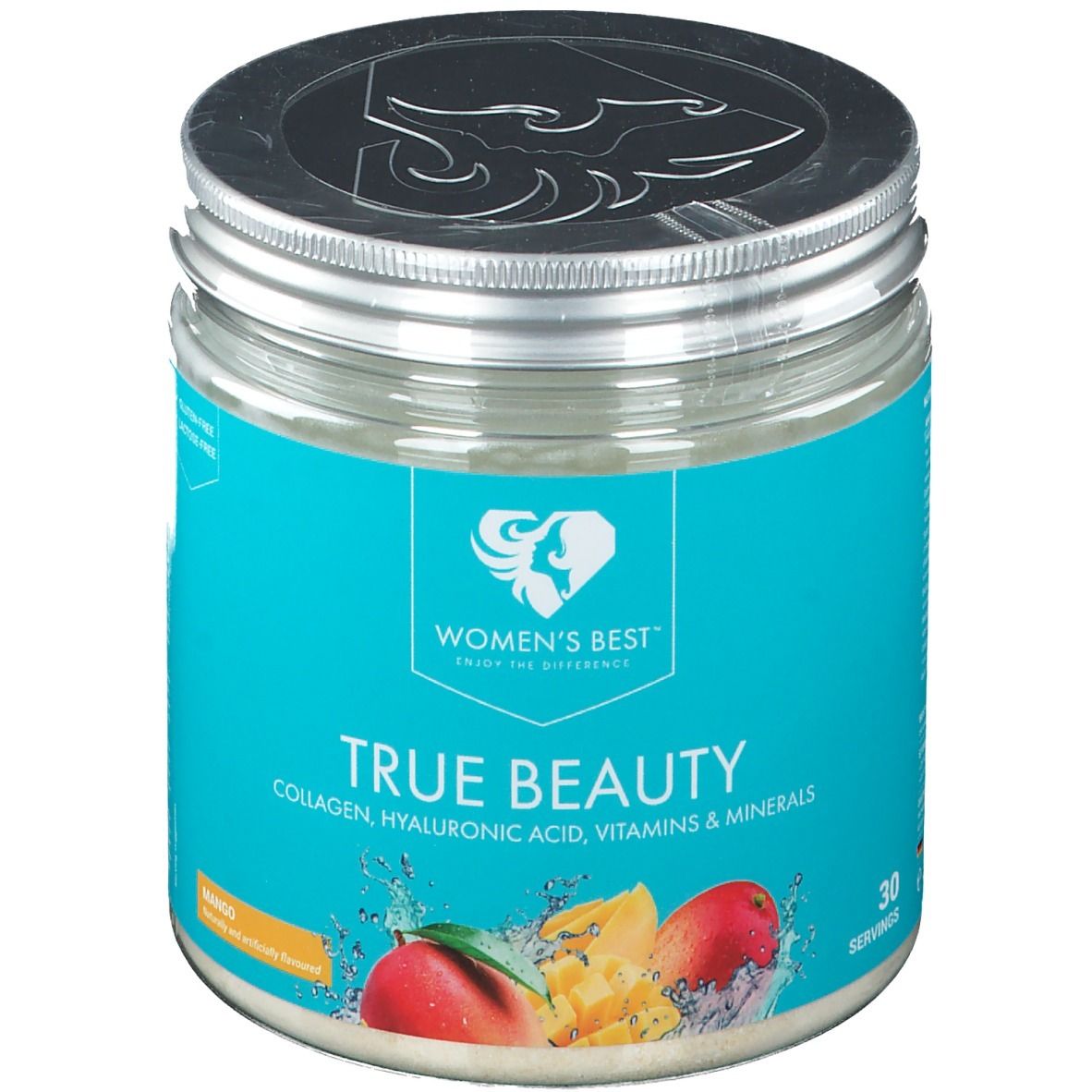 Womens Best - True Beauty Collagen Drink - Mango 300 g Pulver