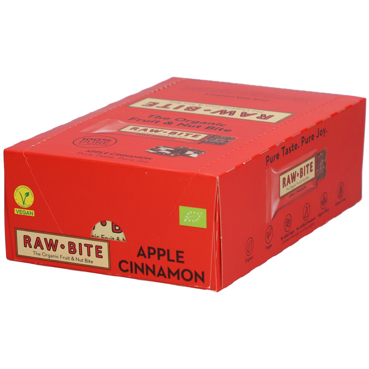 Bio Riegel, Apfel-Zimt 12x50 g Riegel