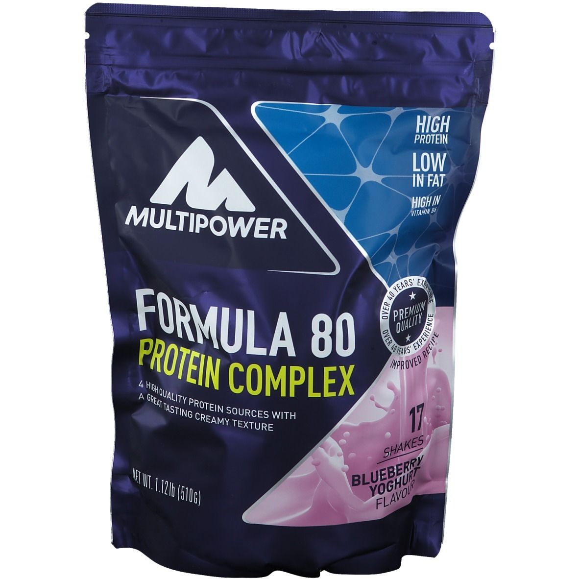 Formula 80 Protein Complex, Heidelbeere-Joghurt, Pulver 510 g Pulver