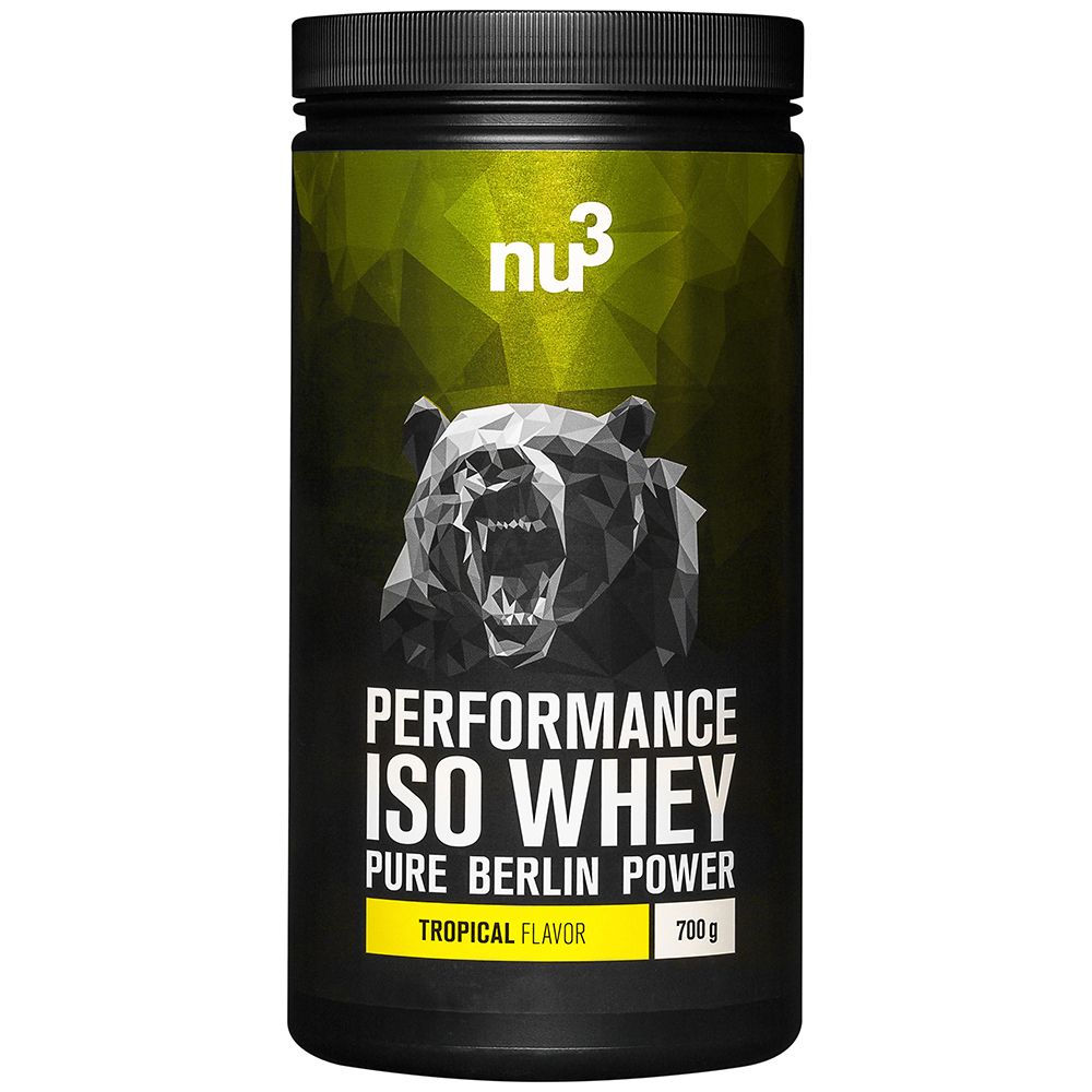 Performance Iso Whey, Tropical 700 g Pulver