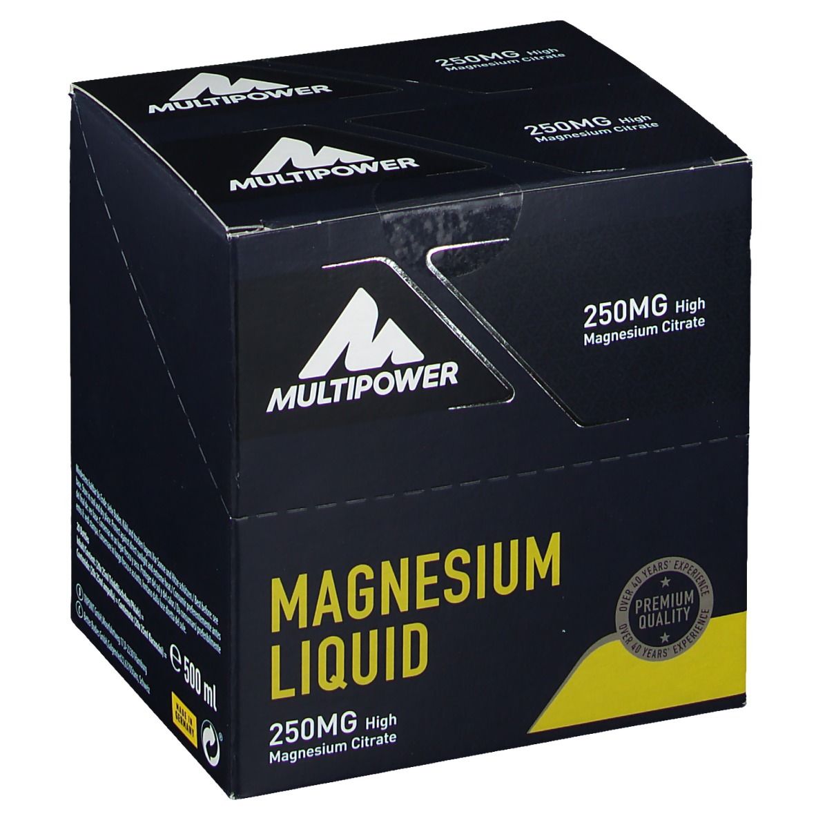 Magnesium Liquid 250 mg 20x25 ml Ampullen