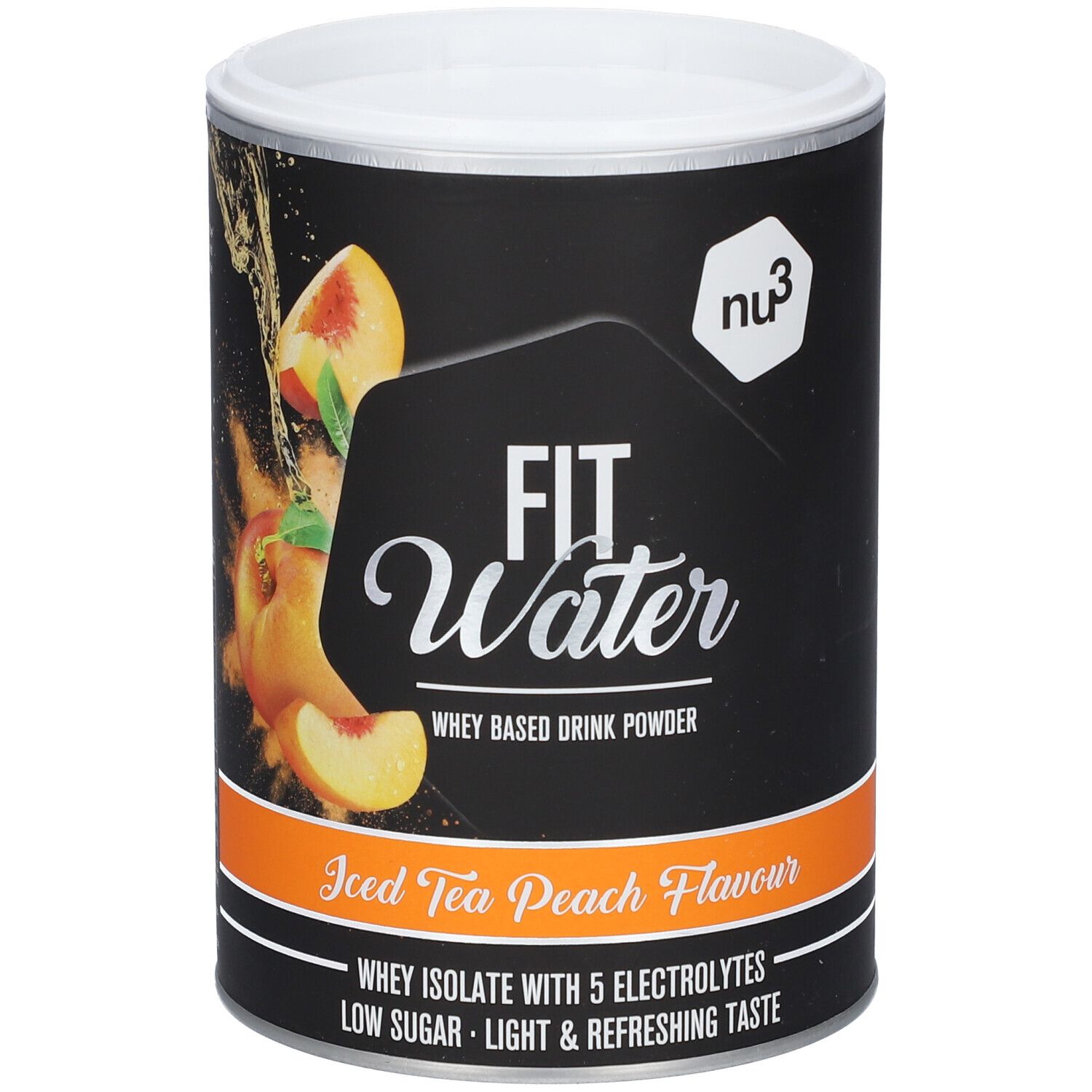nu3 Fit Protein Water, Iced Tea Peach
