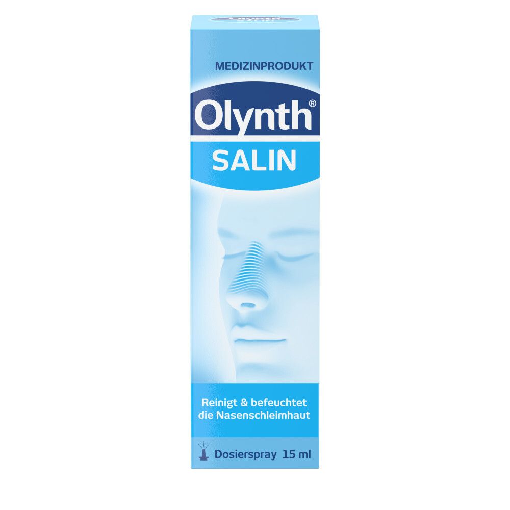 Salin Nasenspray ohne Konservierungsstoffe 15 ml Nasendosierspray