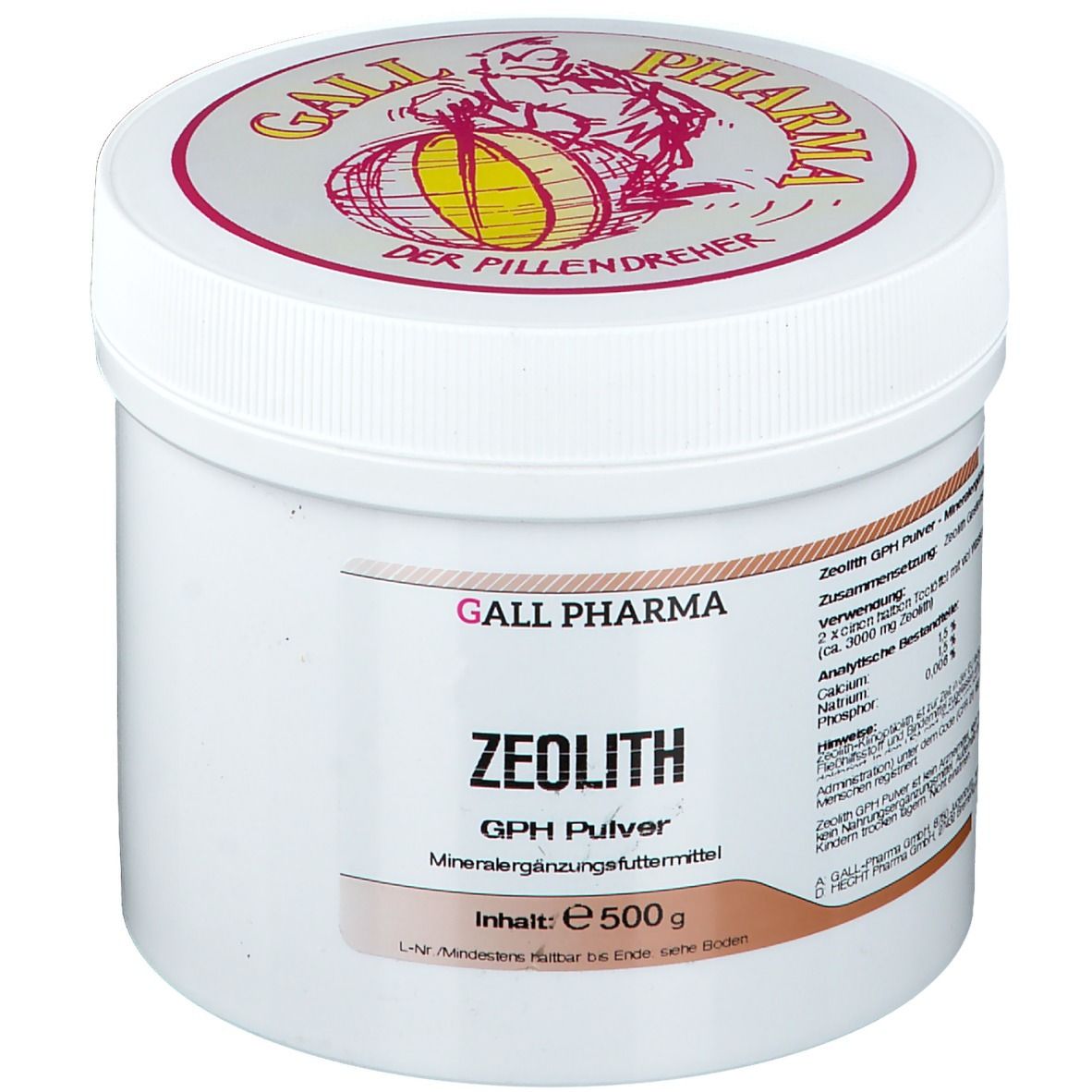 Zeolith GPH Pulver 500 g Pulver