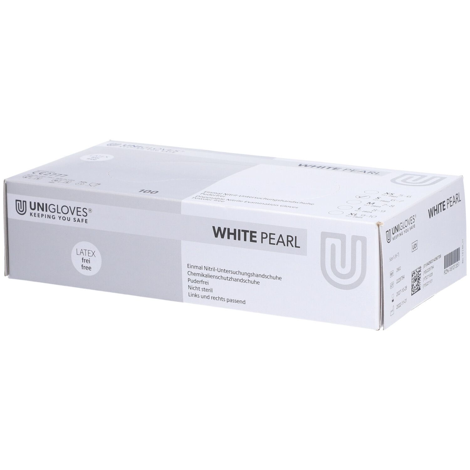 Einmalhandschuhe Nitril Größe S 100 St Handschuhe
