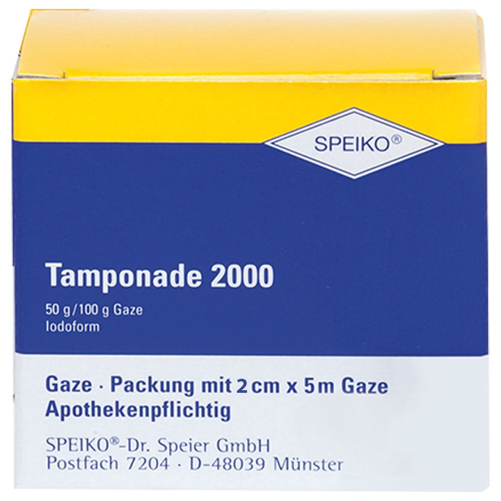 Tamponade 2000 2cmx5m getraenkt