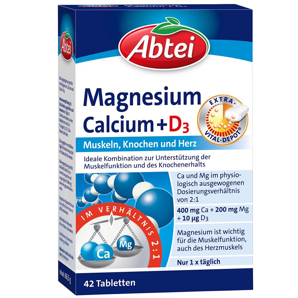 Magnesium Calcium + D3 42 St Tabletten
