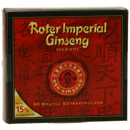 Roter Imperial Ginseng 30X1 g Pulver