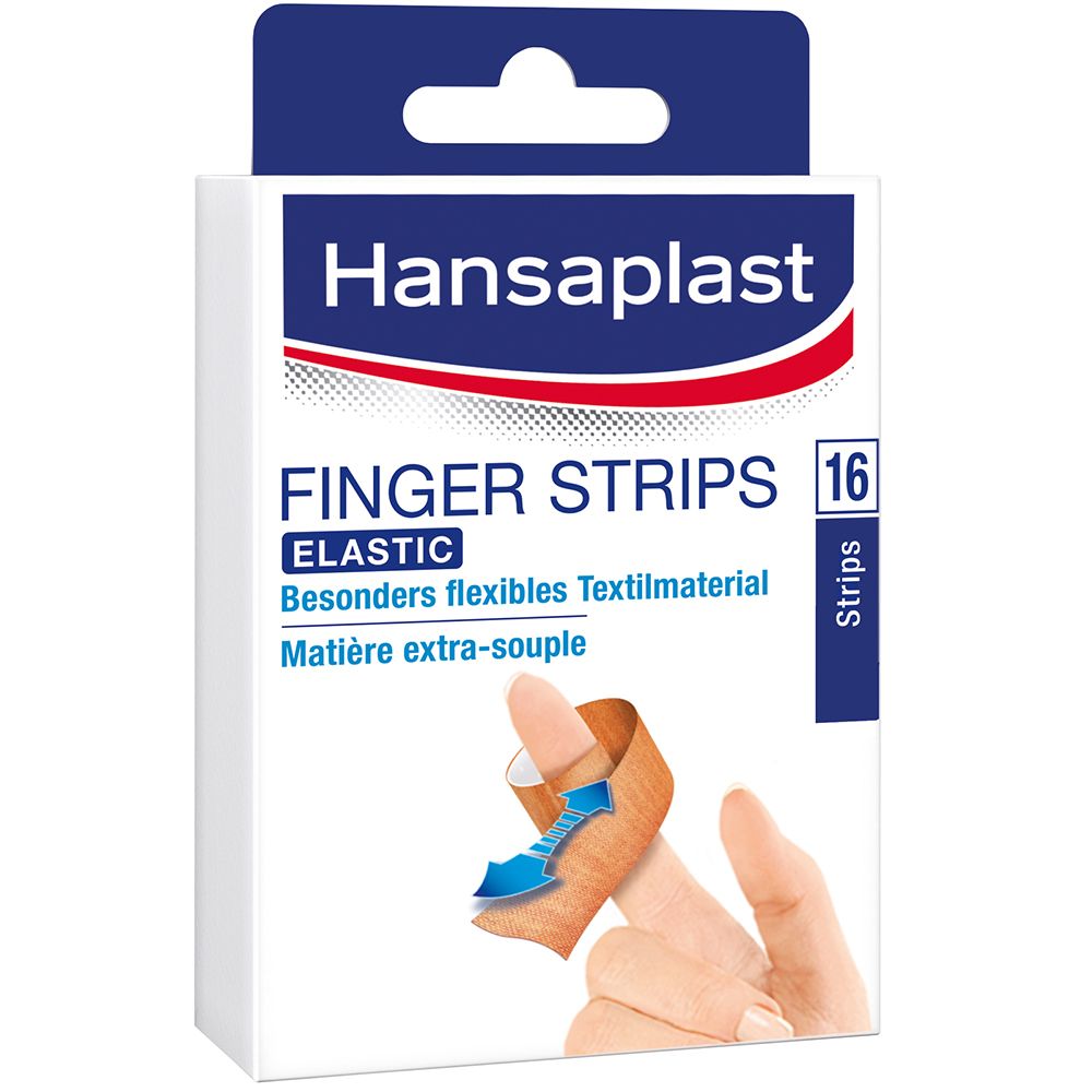 Elastic Finger Strips 16 St Streifen