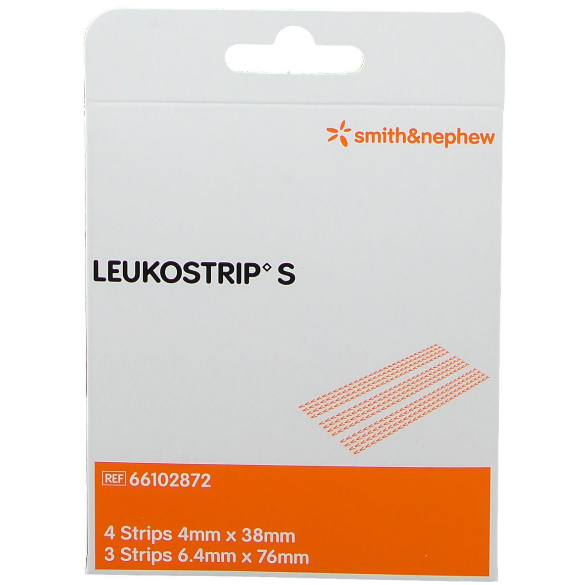 Leukostrip® S Wundnahtstreifen steril 2 St Pflaster