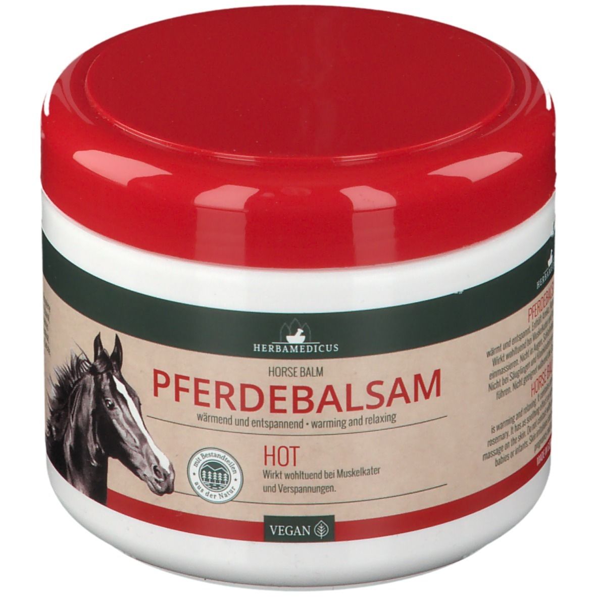 Pferdebalsam HOT 500 ml Balsam