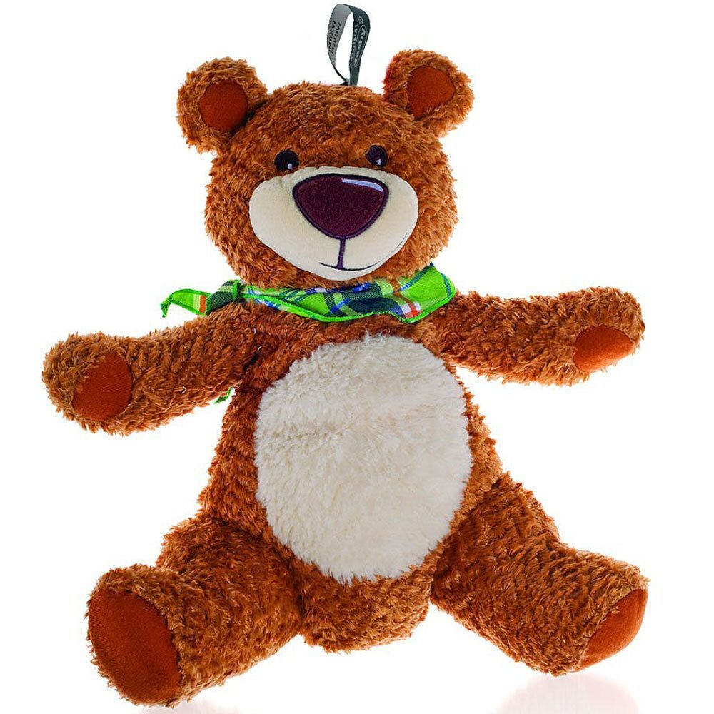 Wärmflasche Braunbär mit Halstuch 1 St Wärmflasche