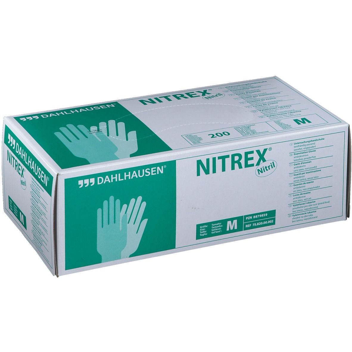 Handschuhe Nitril ungepudert Gr. M 200 St Handschuhe