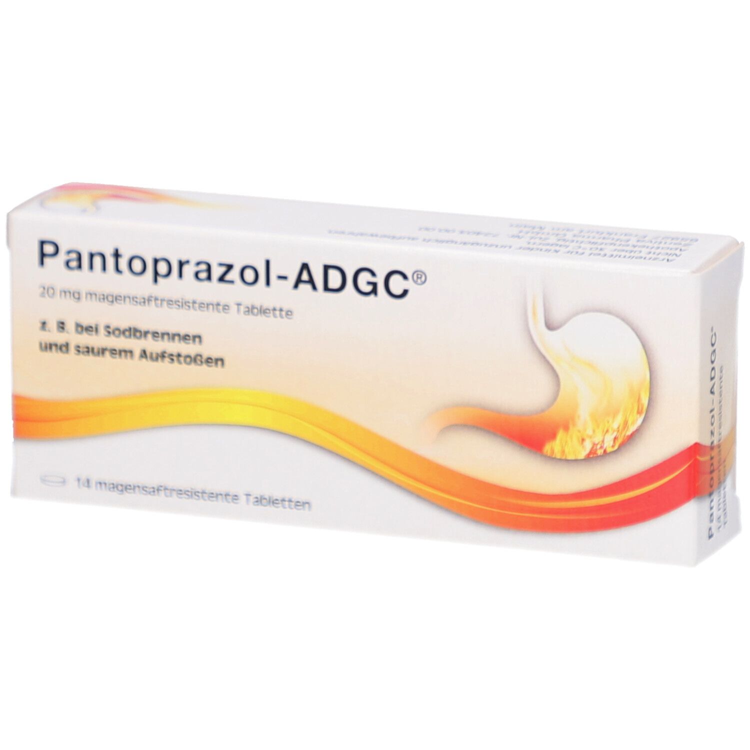 Pantoprazol-ADGC® 20 mg magensaftresistente Tabletten 14 St Tabletten magensaftresistent