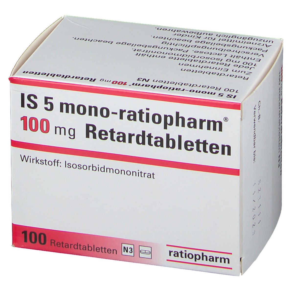 IS 5 mono-ratiopharm® 100 mg