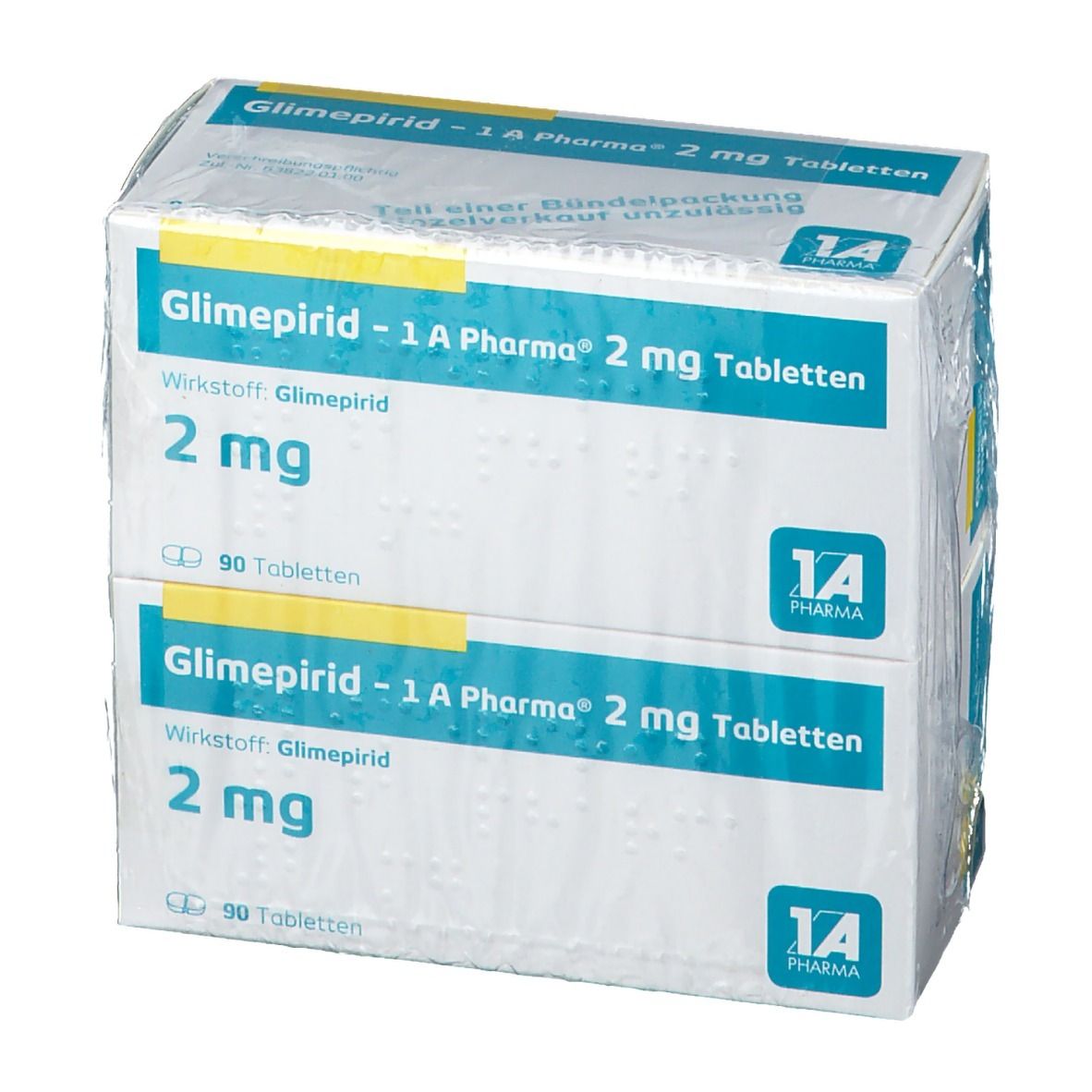 Glimepirid 1A Pharma® 2Mg