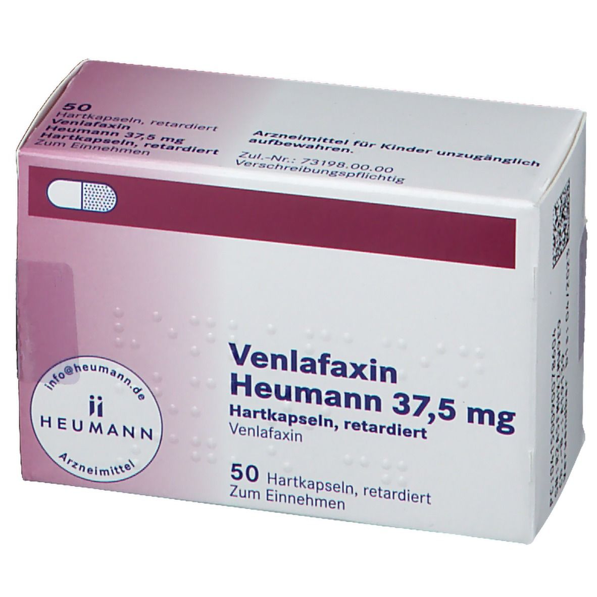 Venlafaxin Heumann 37,5 mg Hartkapseln, retardiert