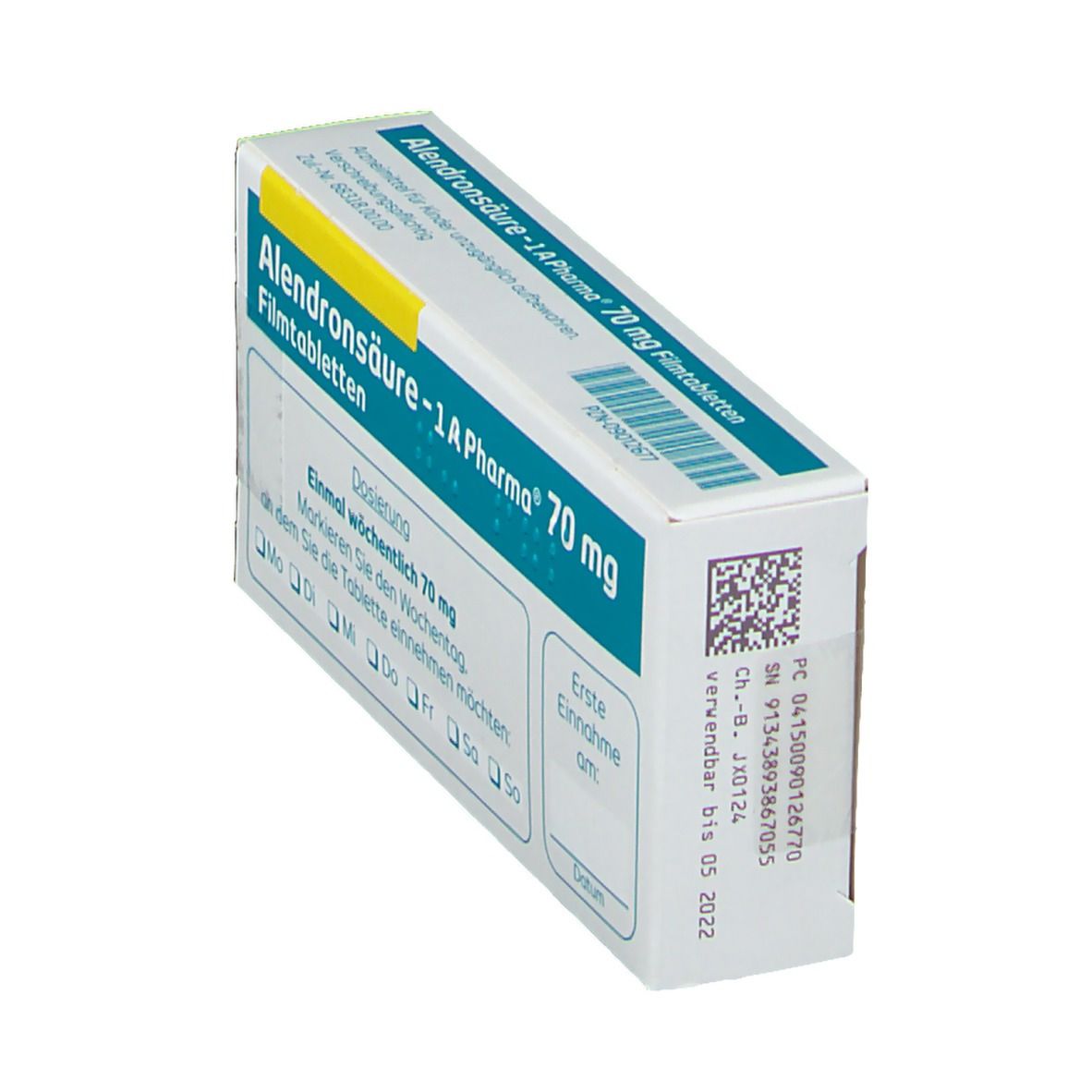 Alendronsäure-1A Pharma 70 mg Filmtabletten 4 St