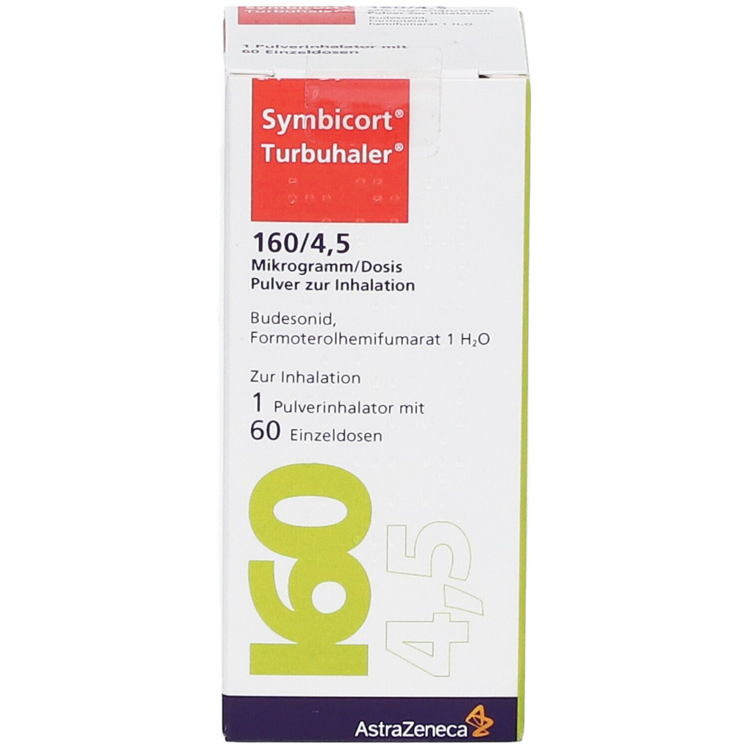 Symbicort Turbuhaler 160/4,5 µg/Dosis 60 ED