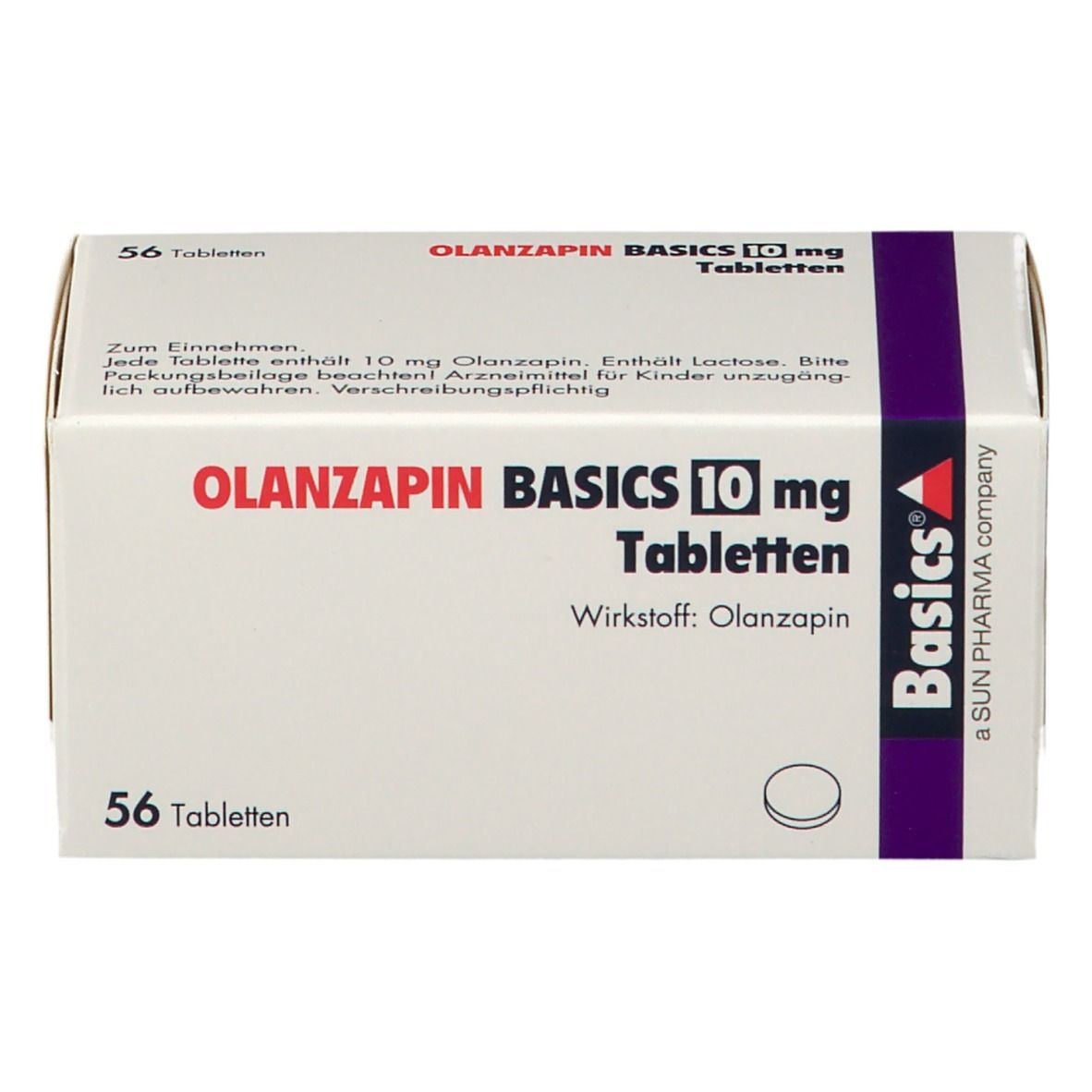 OLANZAPIN BASICS 10 mg