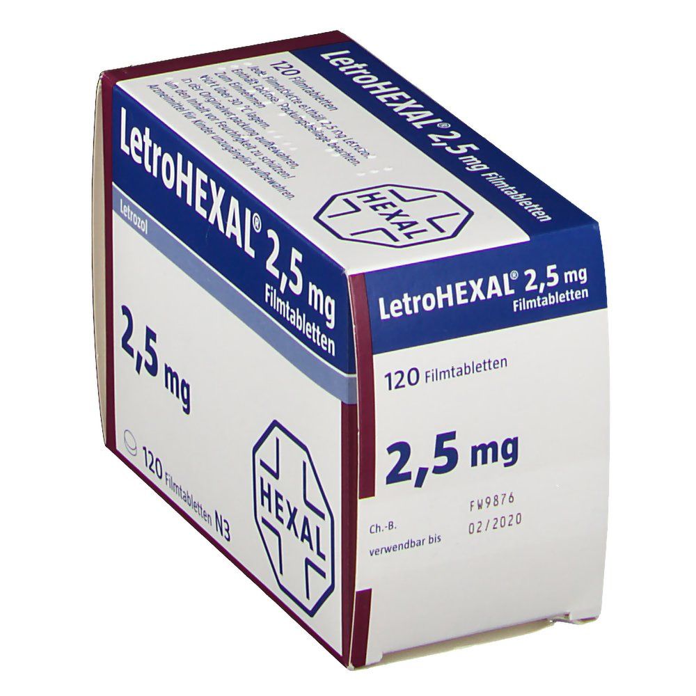 Letrohexal 2,5 mg Filmtabletten 120 St