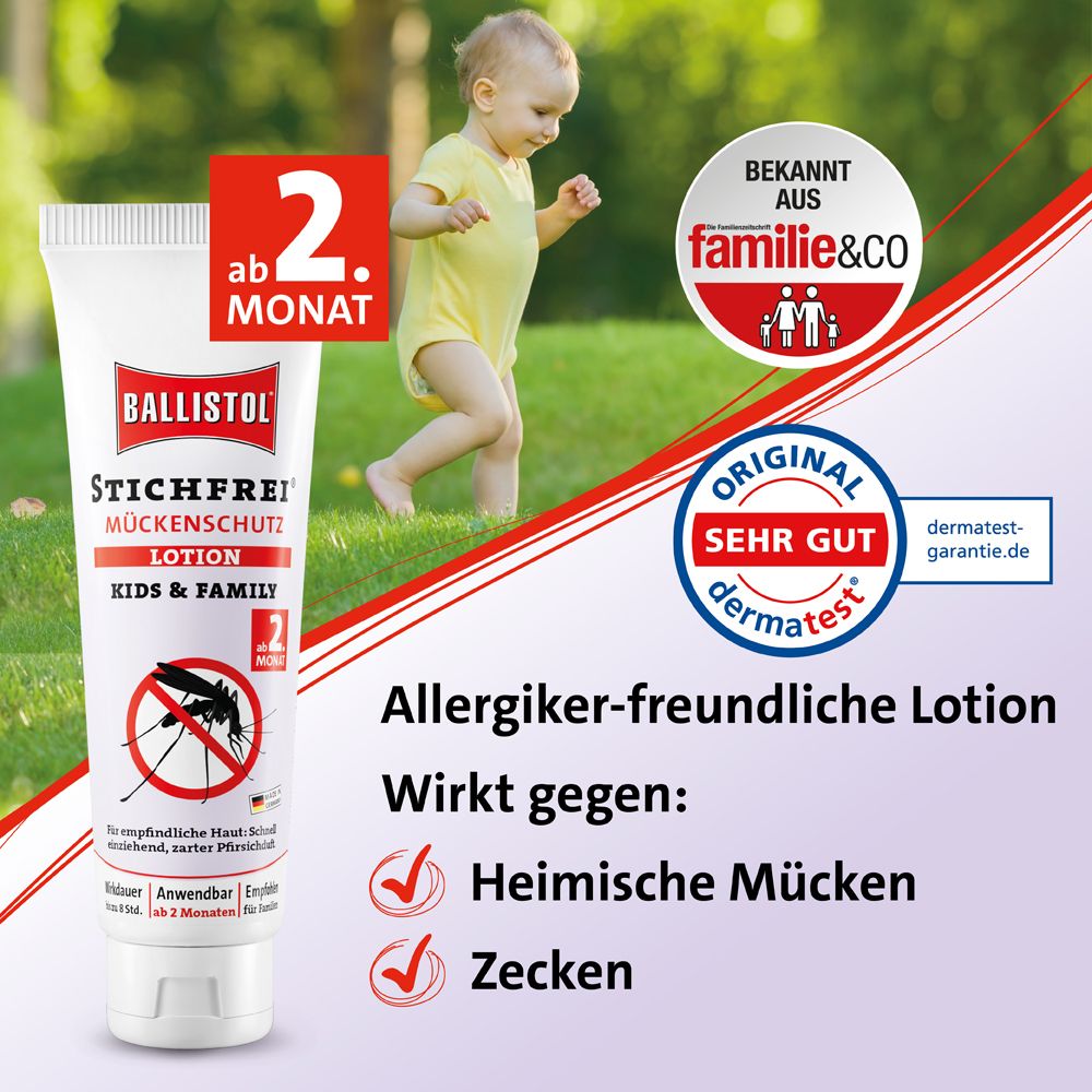 BALLISTOL Stichfrei Kids & Family Lotion