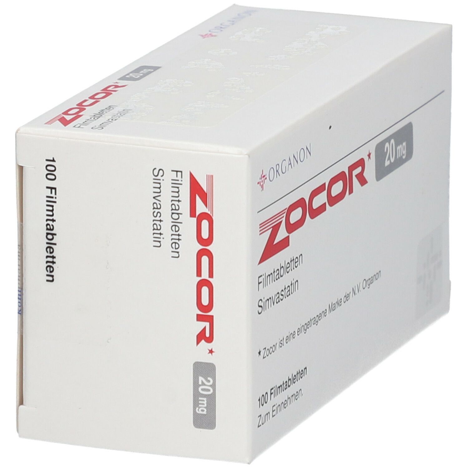 Zocor 20 mg Filmtabletten 100 St