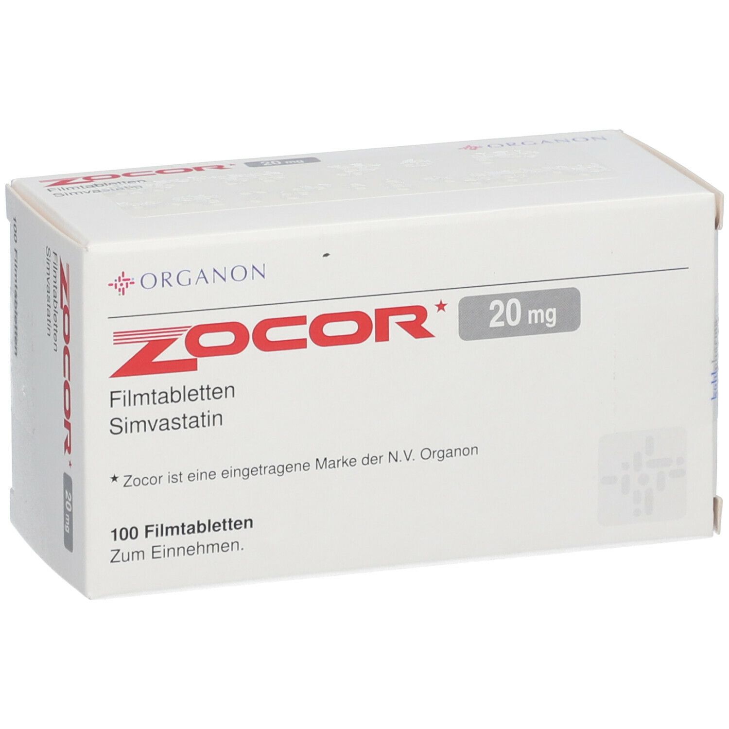 Zocor 20 Mg 100 St Mit Dem E Rezept Kaufen Shop Apotheke