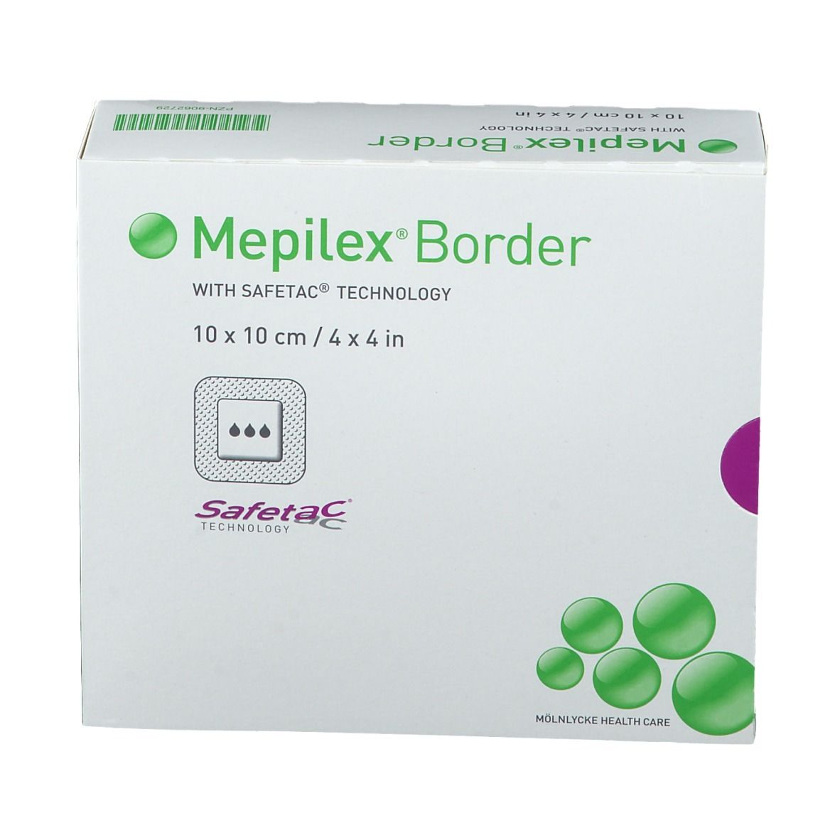 Mepilex® Border Schaumverband 10 x 10 cm