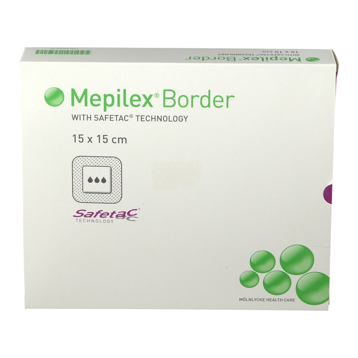 Mepilex® Border Schaumverband 15 x 15 cm