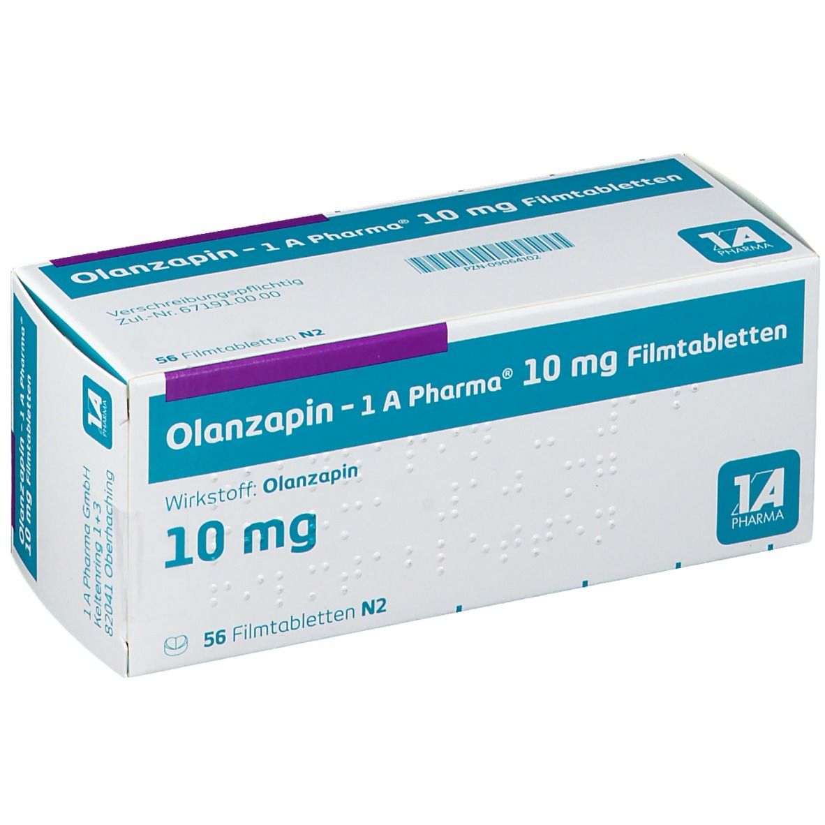 Olanzapin - 1 A Pharma® 10 mg