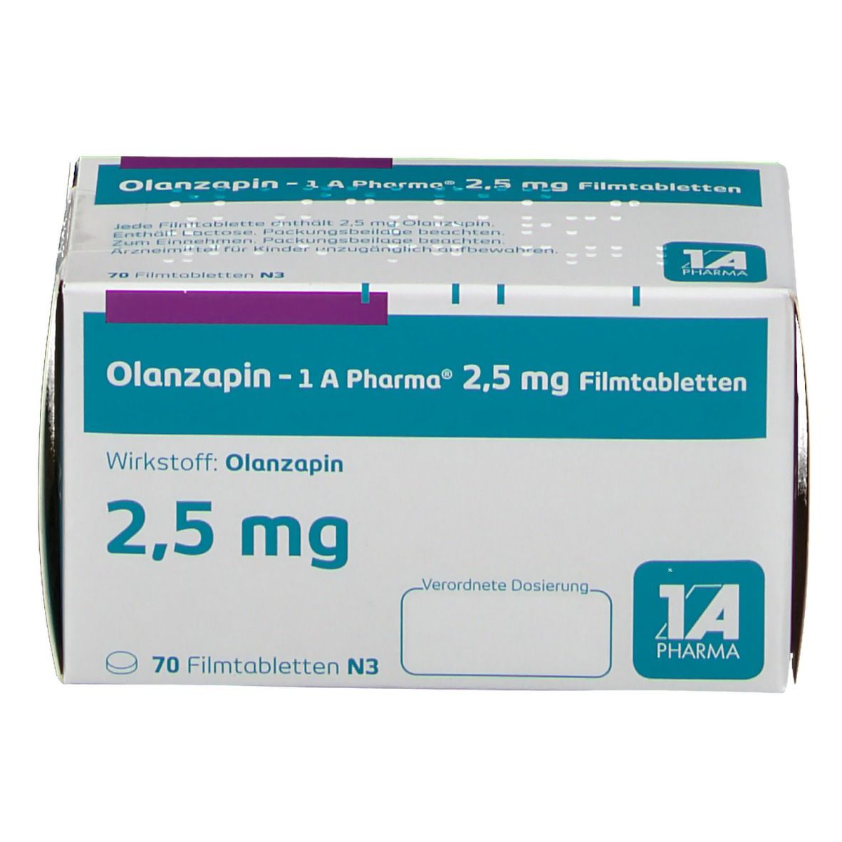 Olanzapin 1A Pharma® 2.5Mg