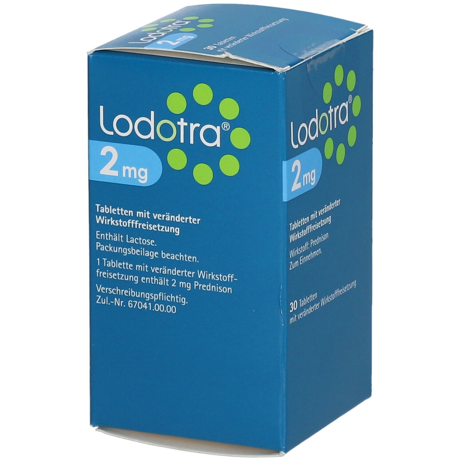 Lodotra 2 mg Tabl.m.veränd.Wirkstofffreisetzung 30 St Tablette, veraenderte Wirkstofffreisetzung