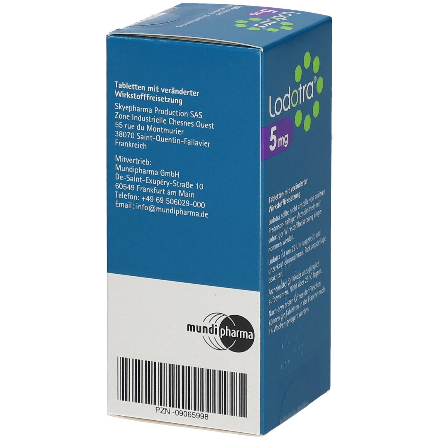 Lodotra® 5 mg