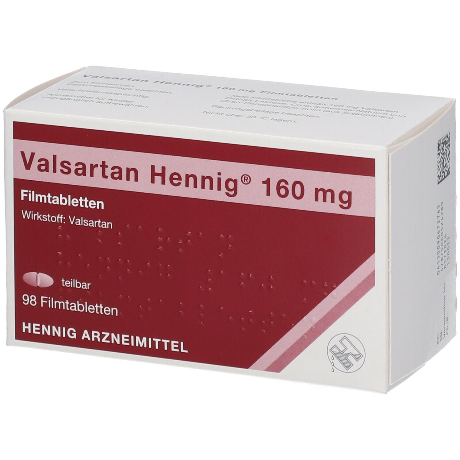 Valsartan Hennig® 160 mg