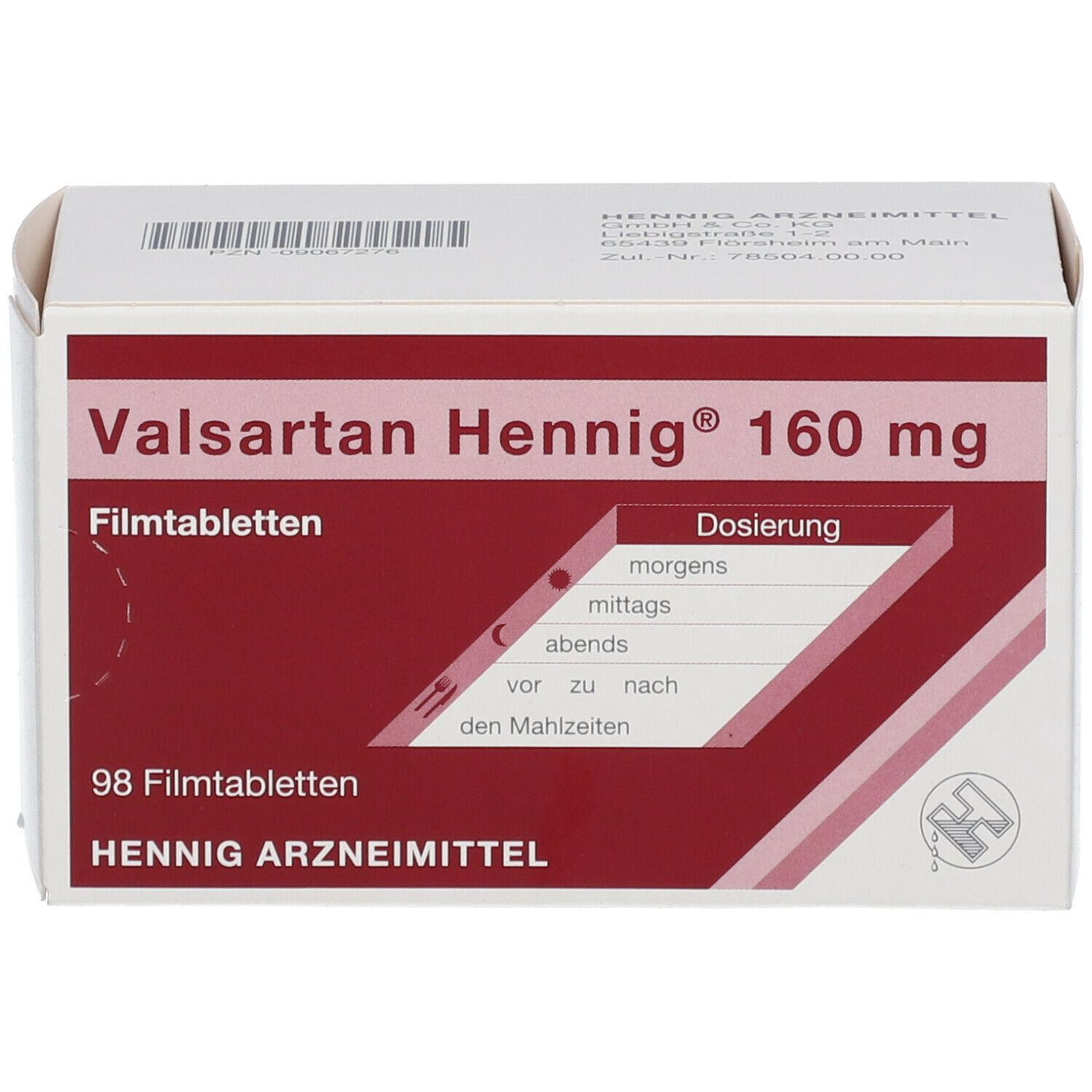 Valsartan Hennig® 160 mg