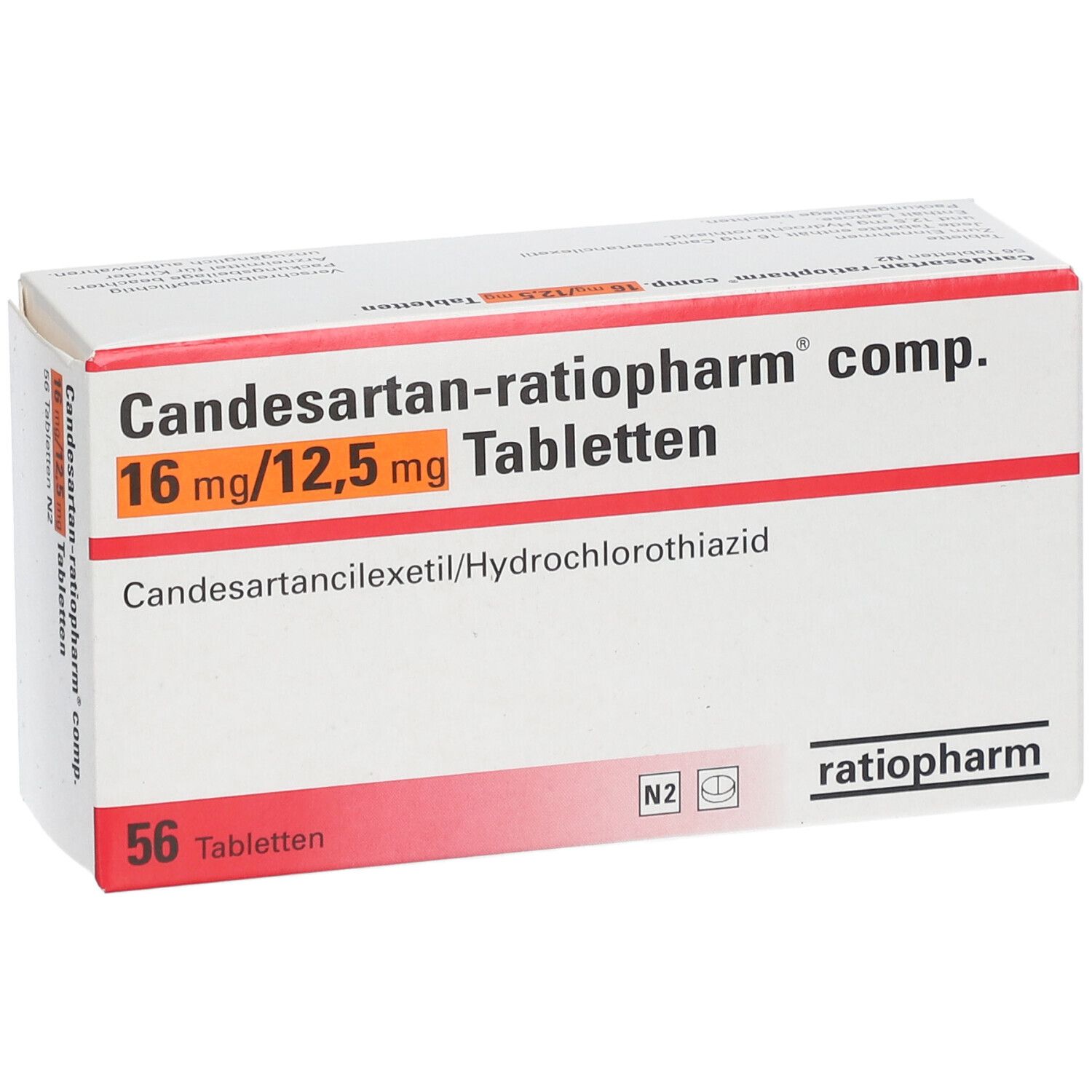 Candesartan-ratiopharm® comp. 16 mg/12,5 mg