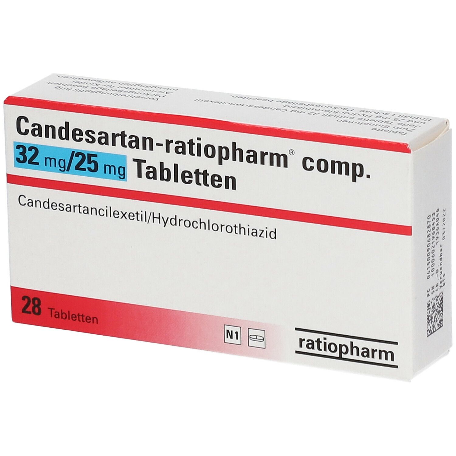 Candesartan-ratiopharm® comp. 32 mg/25 mg
