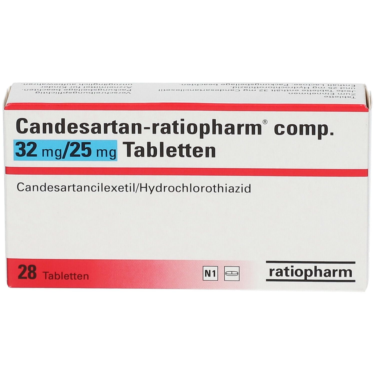 Candesartan-ratiopharm® comp. 32 mg/25 mg