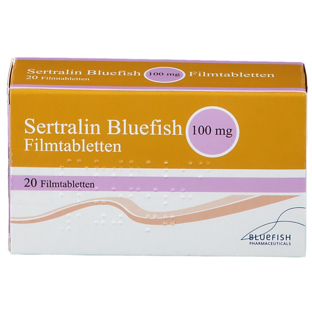 Sertralin Bluefish 100 mg