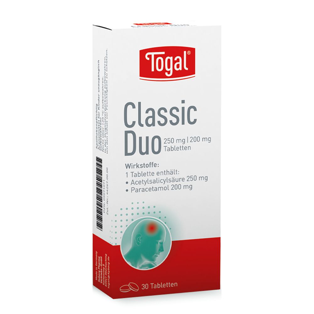 Togal® Classic Duo 250 mg/200 mg