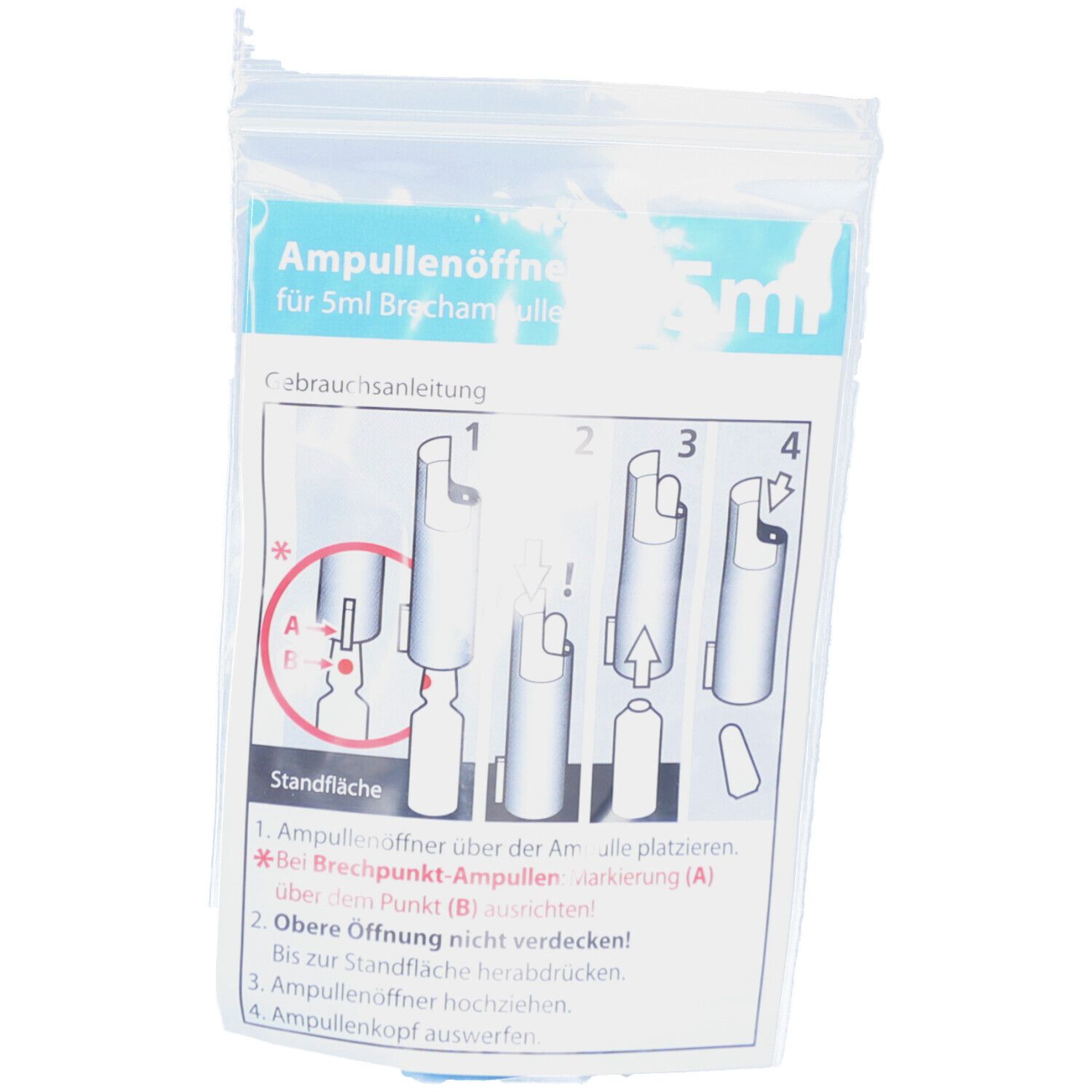 Ampullenöffner für 5 ml Brechampullen