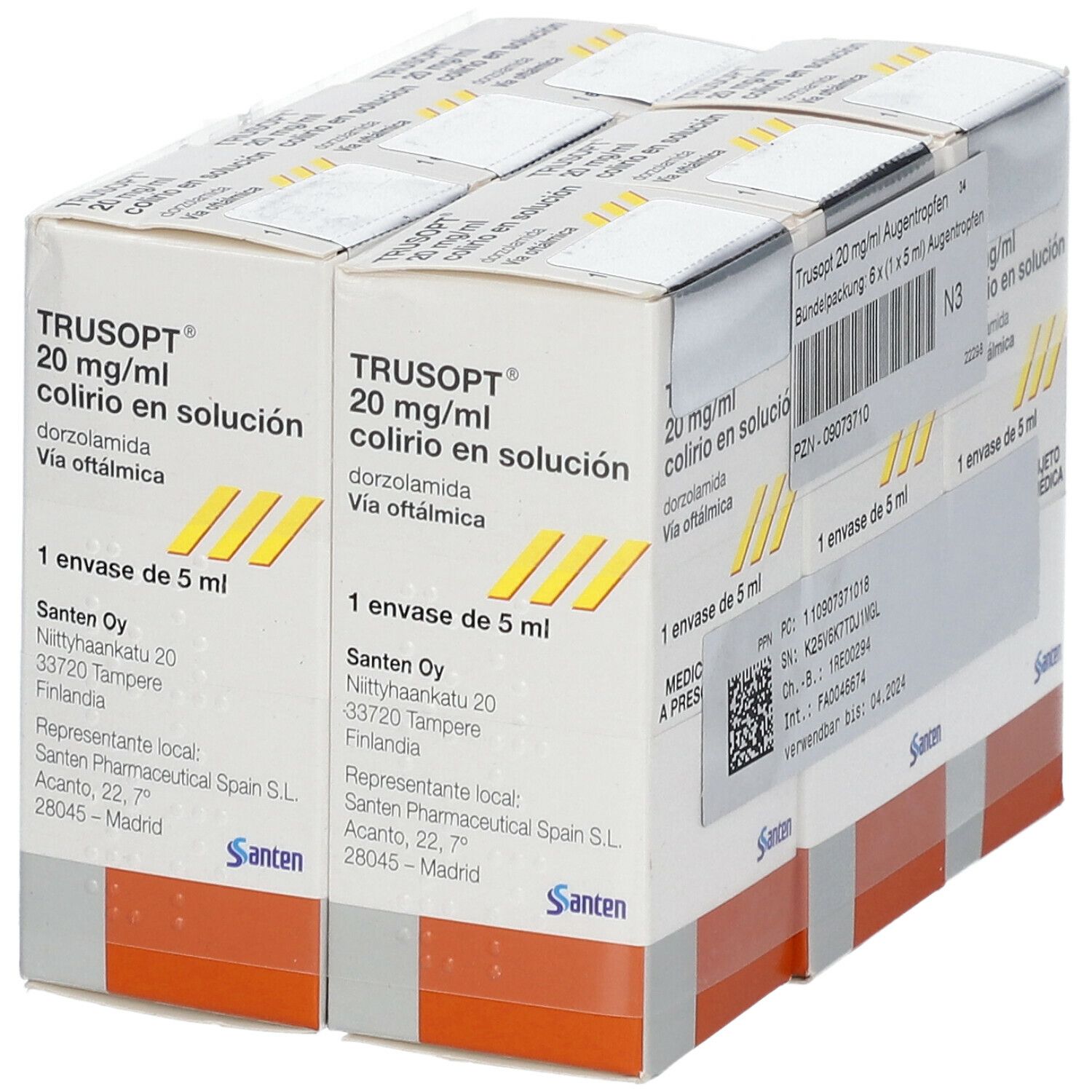 TRUSOPT 20 mg/ml Augentropfen