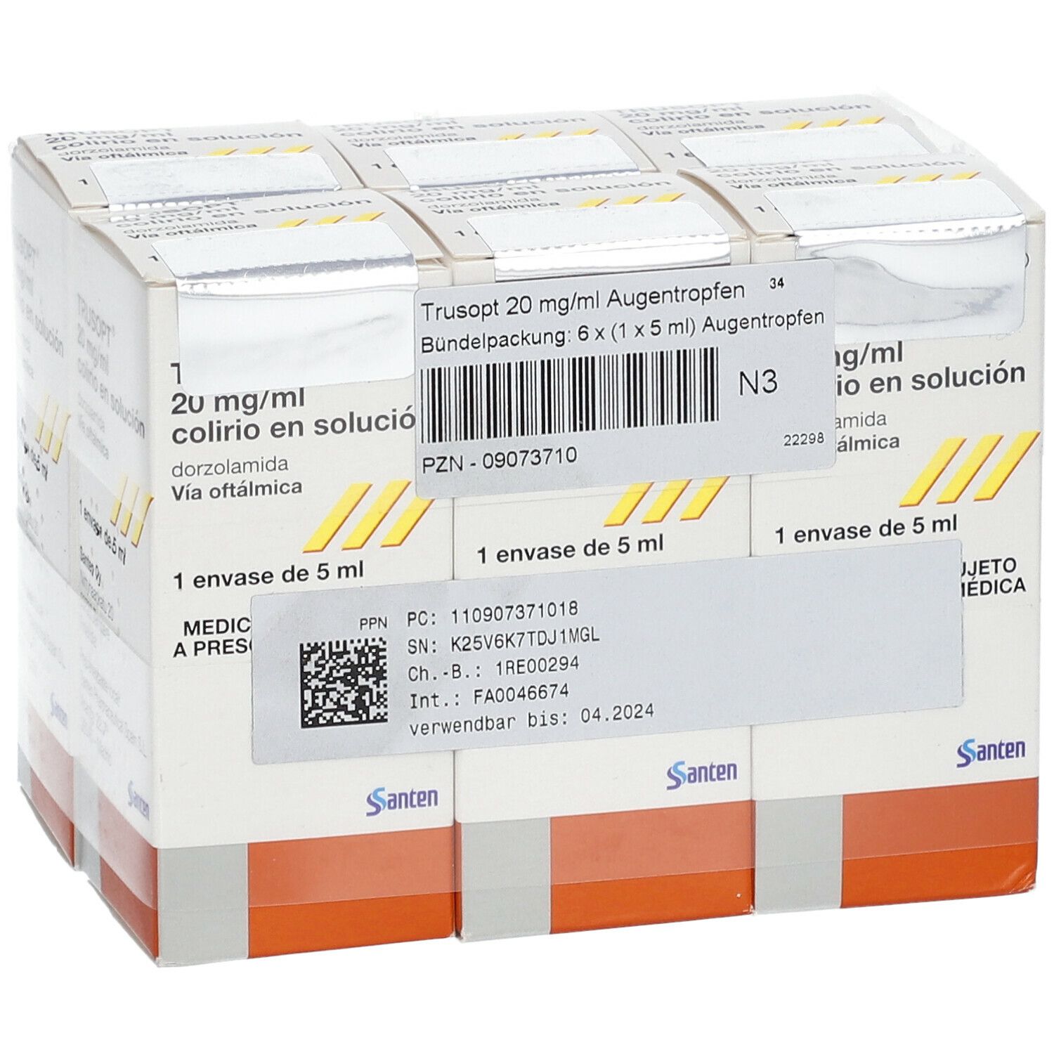 TRUSOPT 20 mg/ml Augentropfen