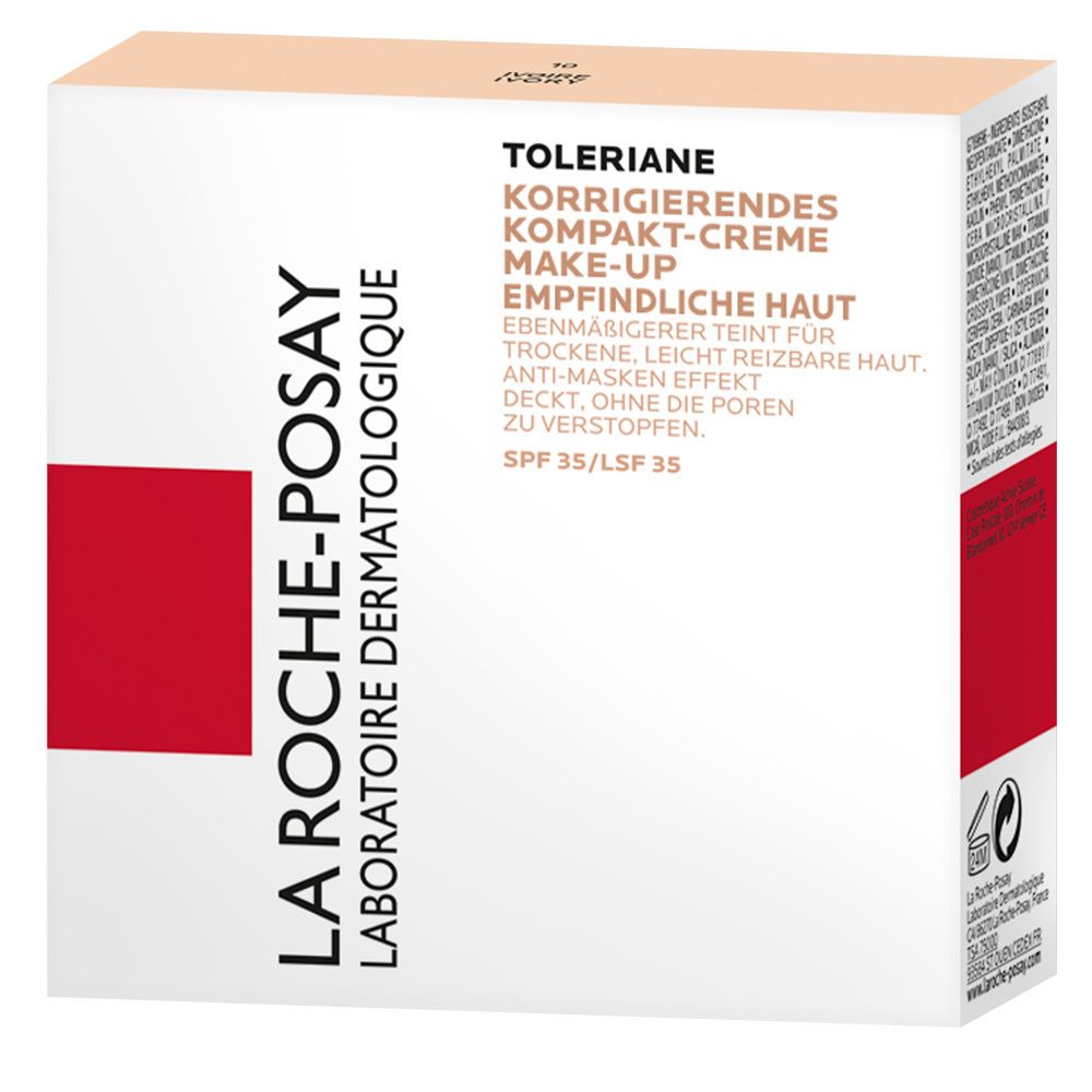 La Roche Posay Toleriane Kompakt-Creme Make-Up 13 R  Beige Sable LSF 35