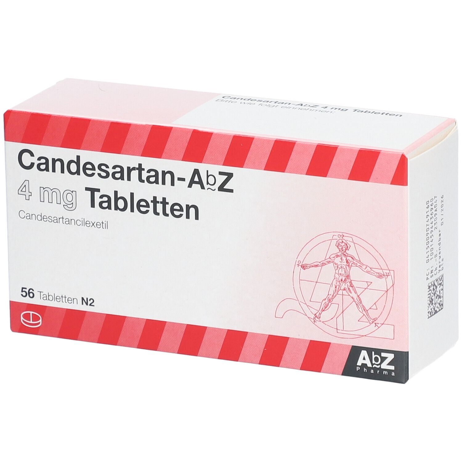 Candesartan AbZ 4Mg